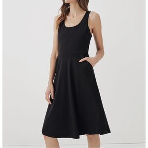 Pact Black Mini Dress